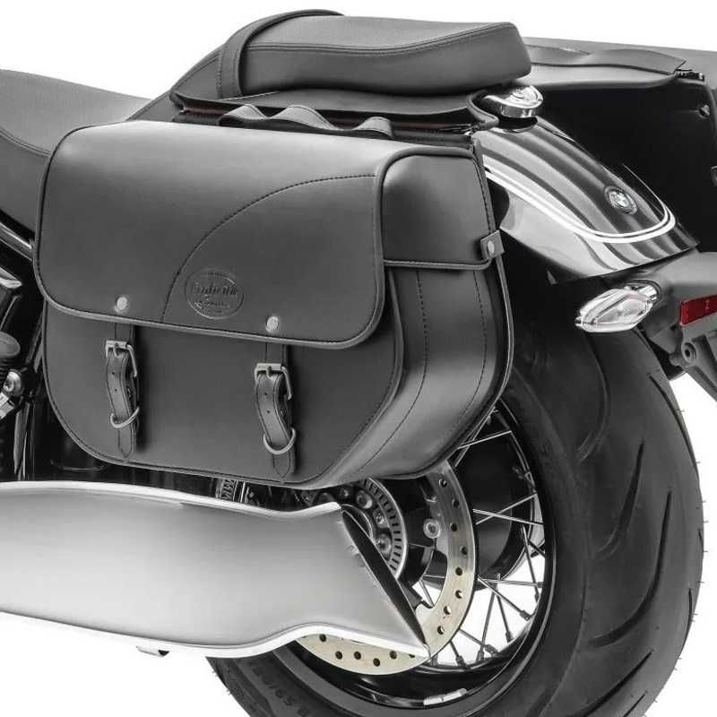 Alforges pele grossa chopper mota moto