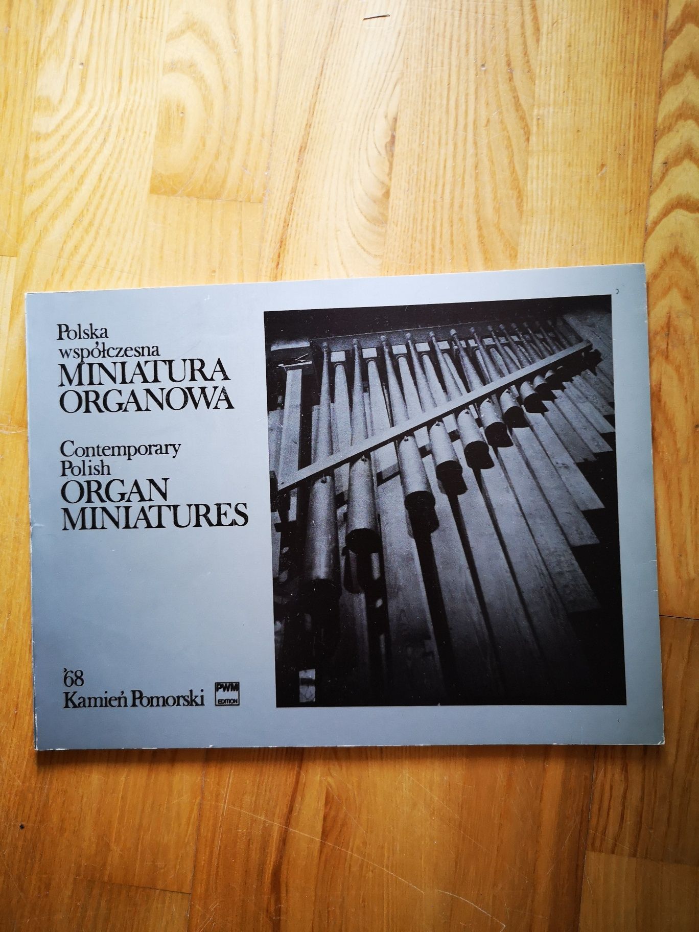 Polska współczesna Miniatura Organowa, nuty