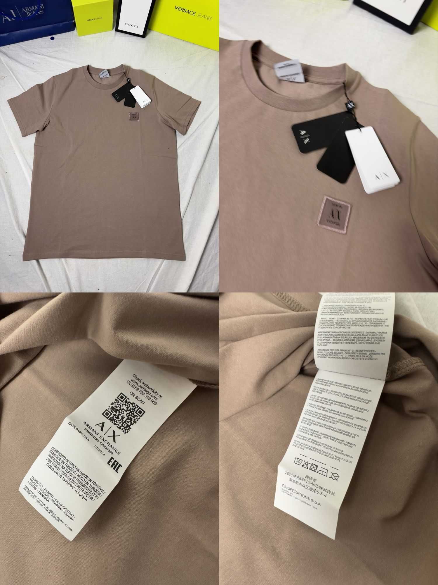 Koszulka męska t-shirt AX koszulki Armani hit