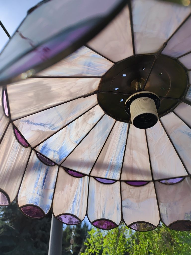 Lampa Witrażowa Vintage Styl Tiffany
