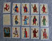 vintage karty do gry Le Jeu de Cartes des Croisades
