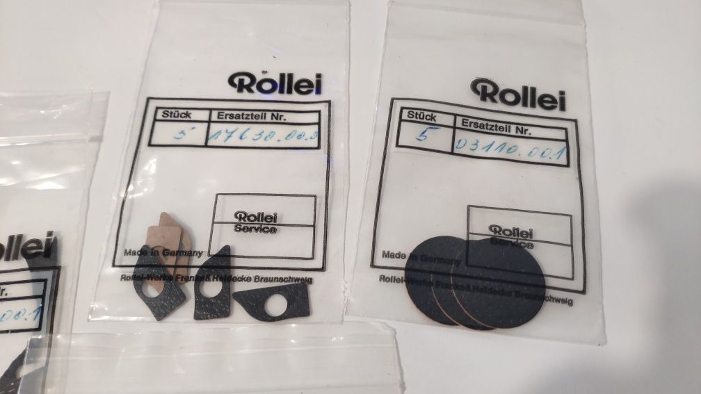 Rollei Rolleicord Rolleiflex capa pele novas peças originais