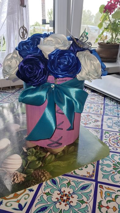 Hand made róże robione ręcznie