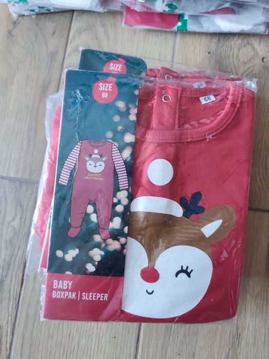 Pajacyki świąteczne dziecięce 50 szt