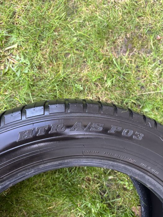 Dwuletnie Opony zimowe/wielosezonowe 6mm bieżnik 225/55/17 2023r 1223