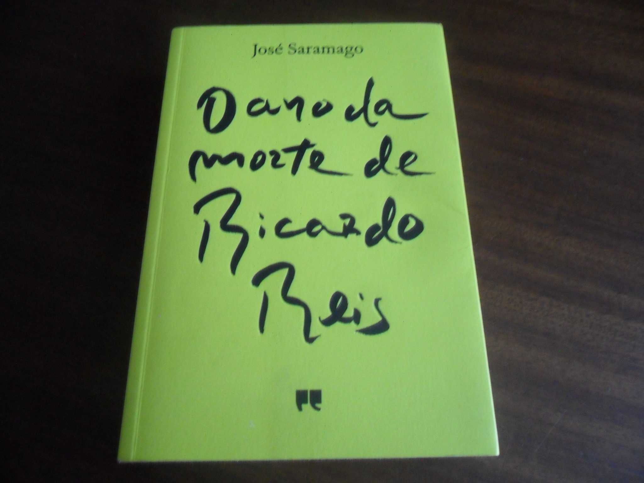 "O Ano da Morte de Ricardo Reis" de José Saramago -1ª Ed Porto Editora