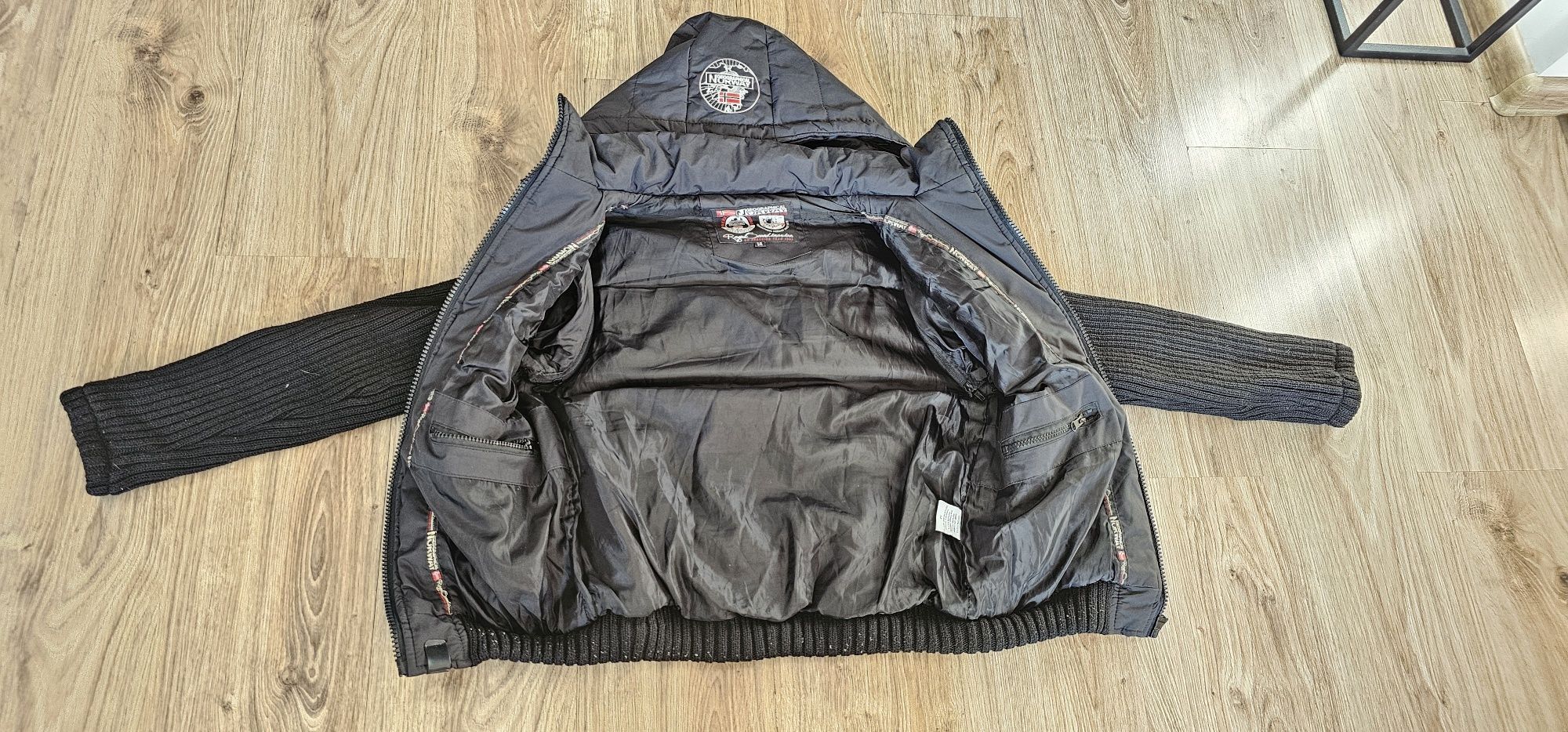 GEOGRAPHICAL NORWAY kurtka,  bezrękawnik dziecięcy rozmiar 152 wymiary