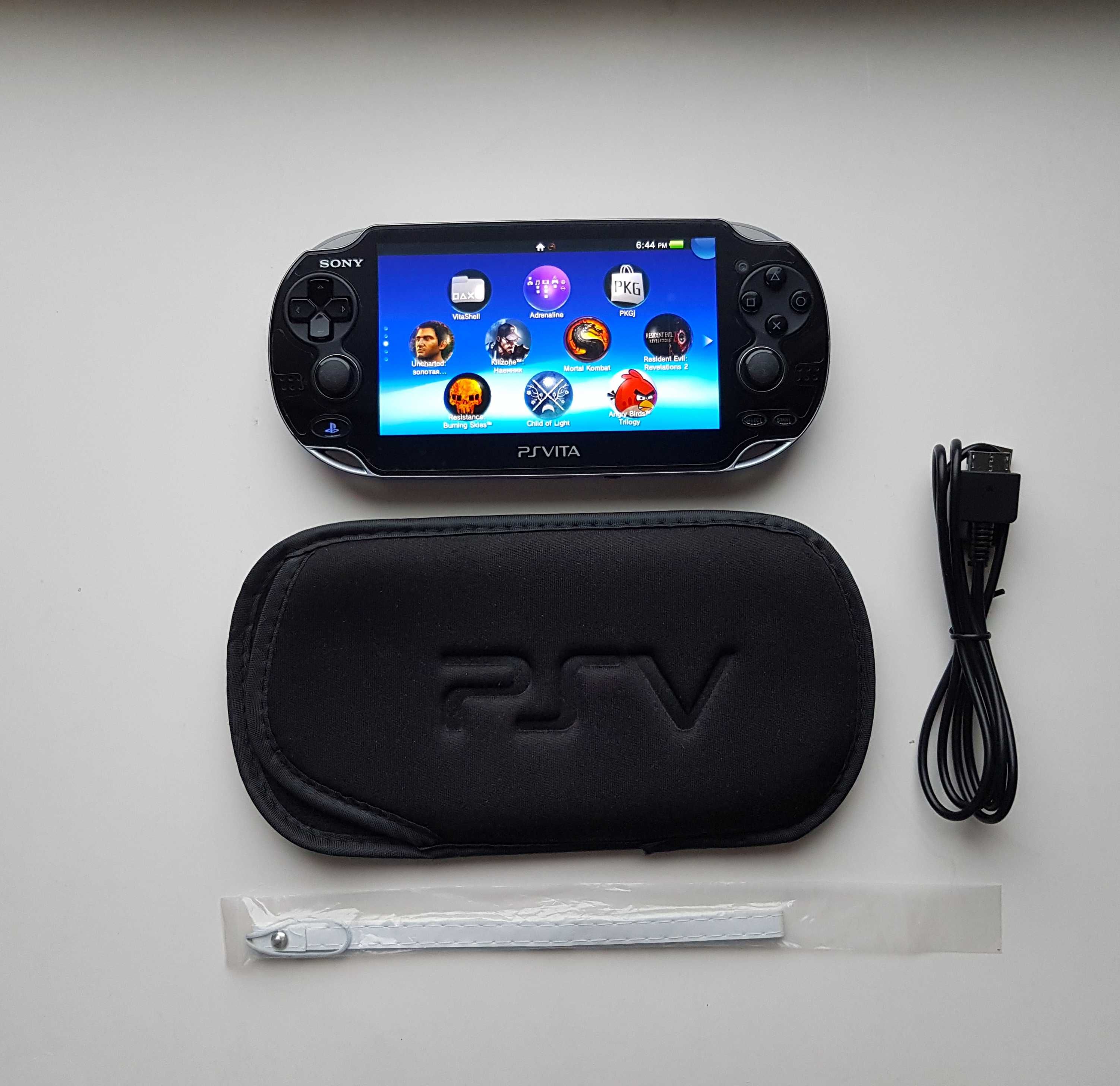 ‼️PS Vita 2016 Slim и PS Vita 1108 FAT OLED +64GB все игры бесплатно‼️