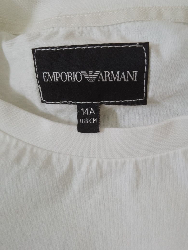 Bluzka EMPORIO ARMANI S cotton