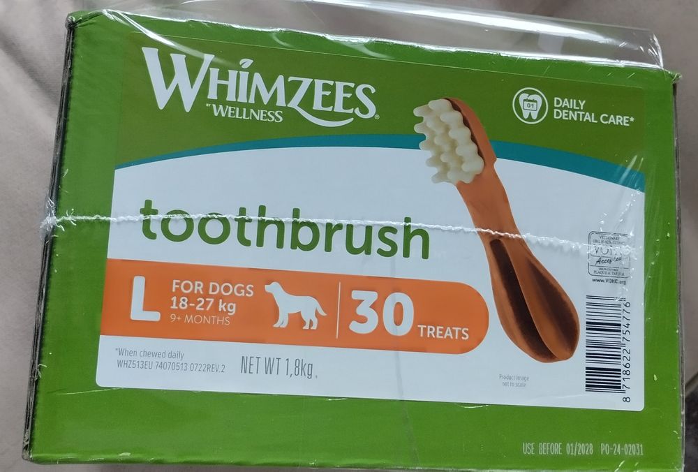 Жувальні зубні щітки для собак