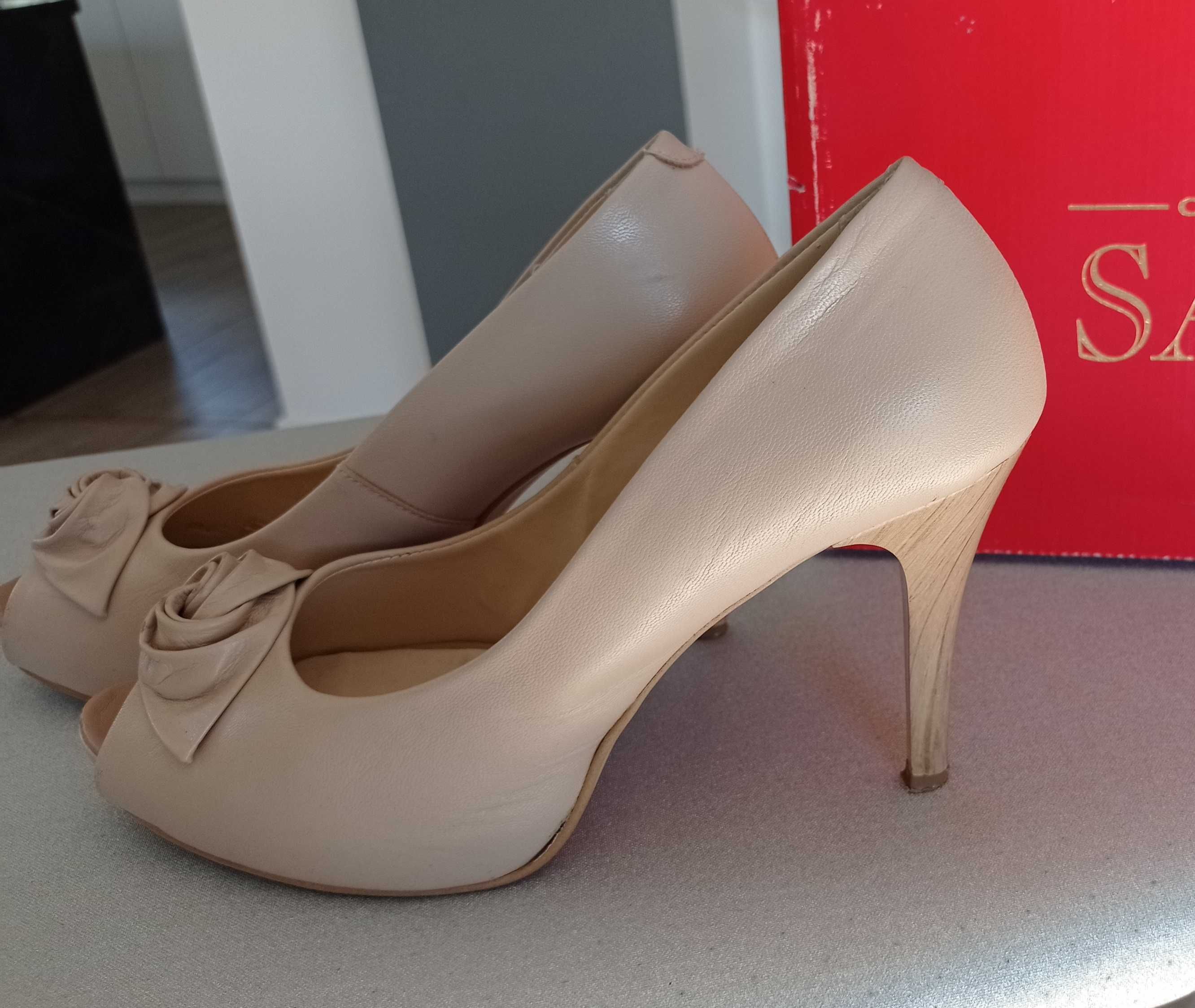 Buty skórzane Sala Collection 38