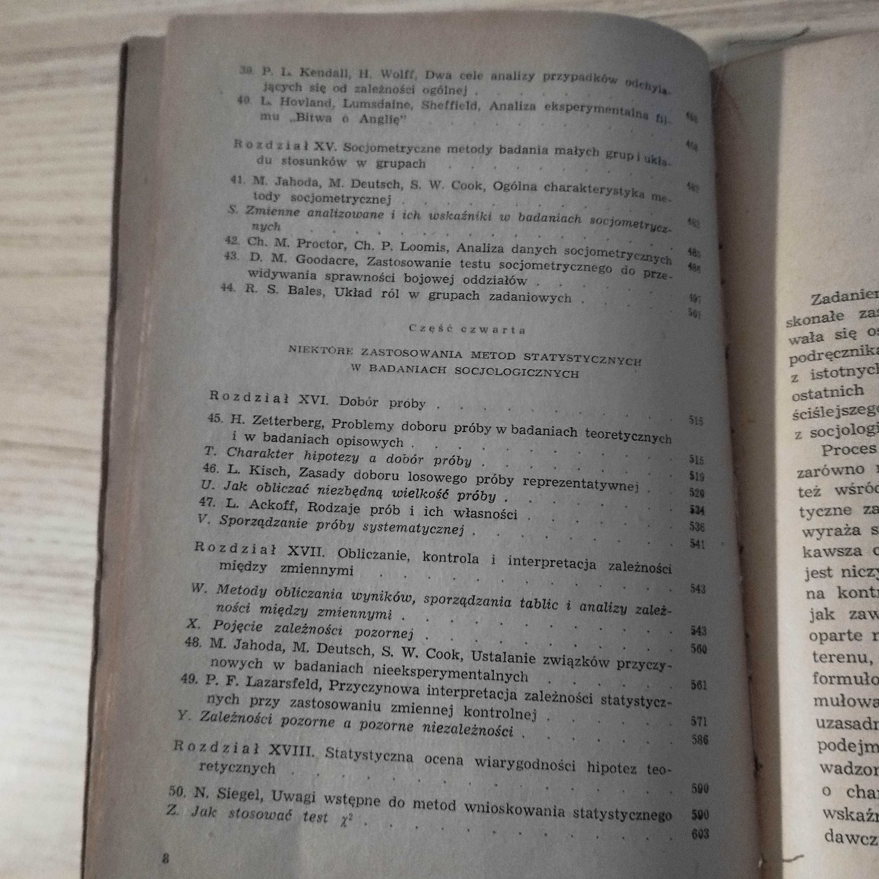 Metody badań socjologicznych Stefan Nowak Wydanie 1 1965