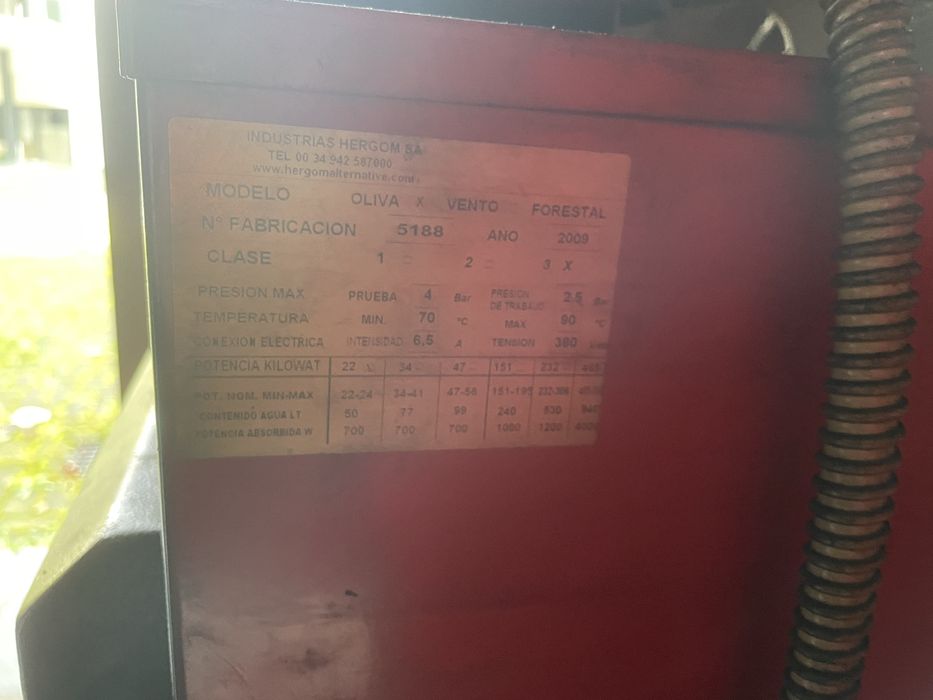 Caldeira a Pellets Hergom Oliva