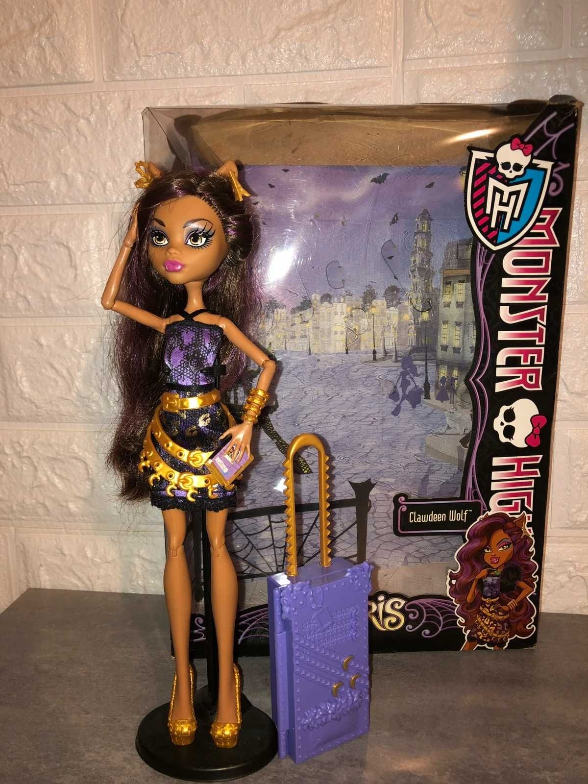 Lalka Monster High Clawdeen Wolf Stan idealny