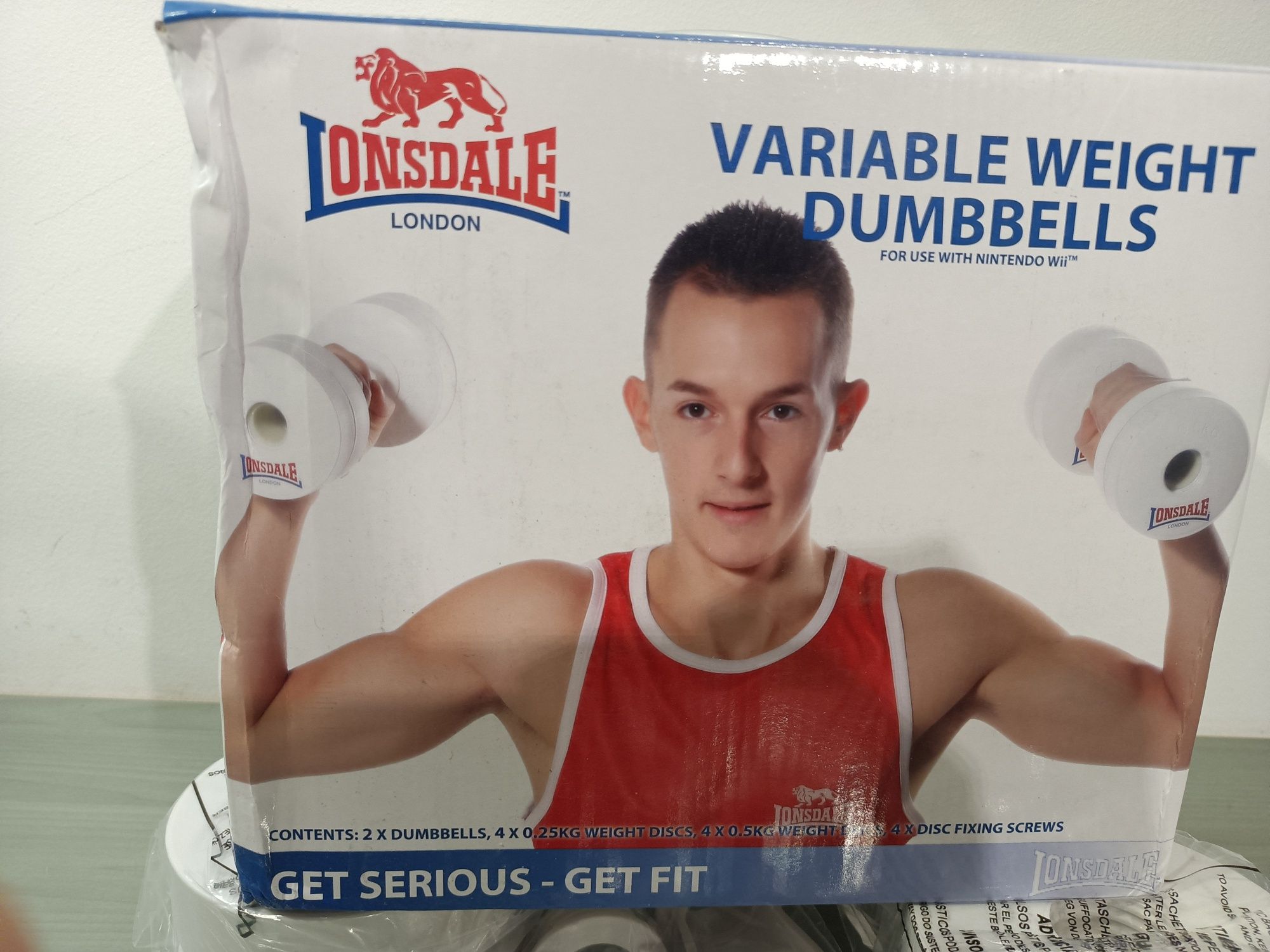 Hantle Lonsdale o zmiennym ciężarze Wii Nintendo