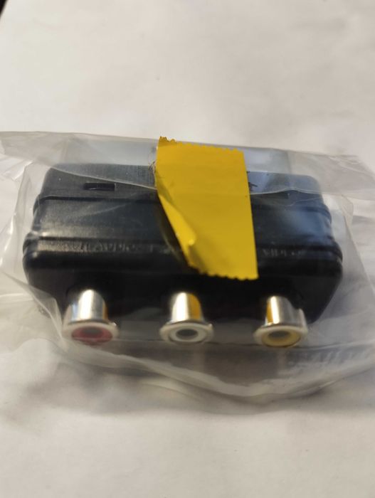 Переходник, SCART, RCA