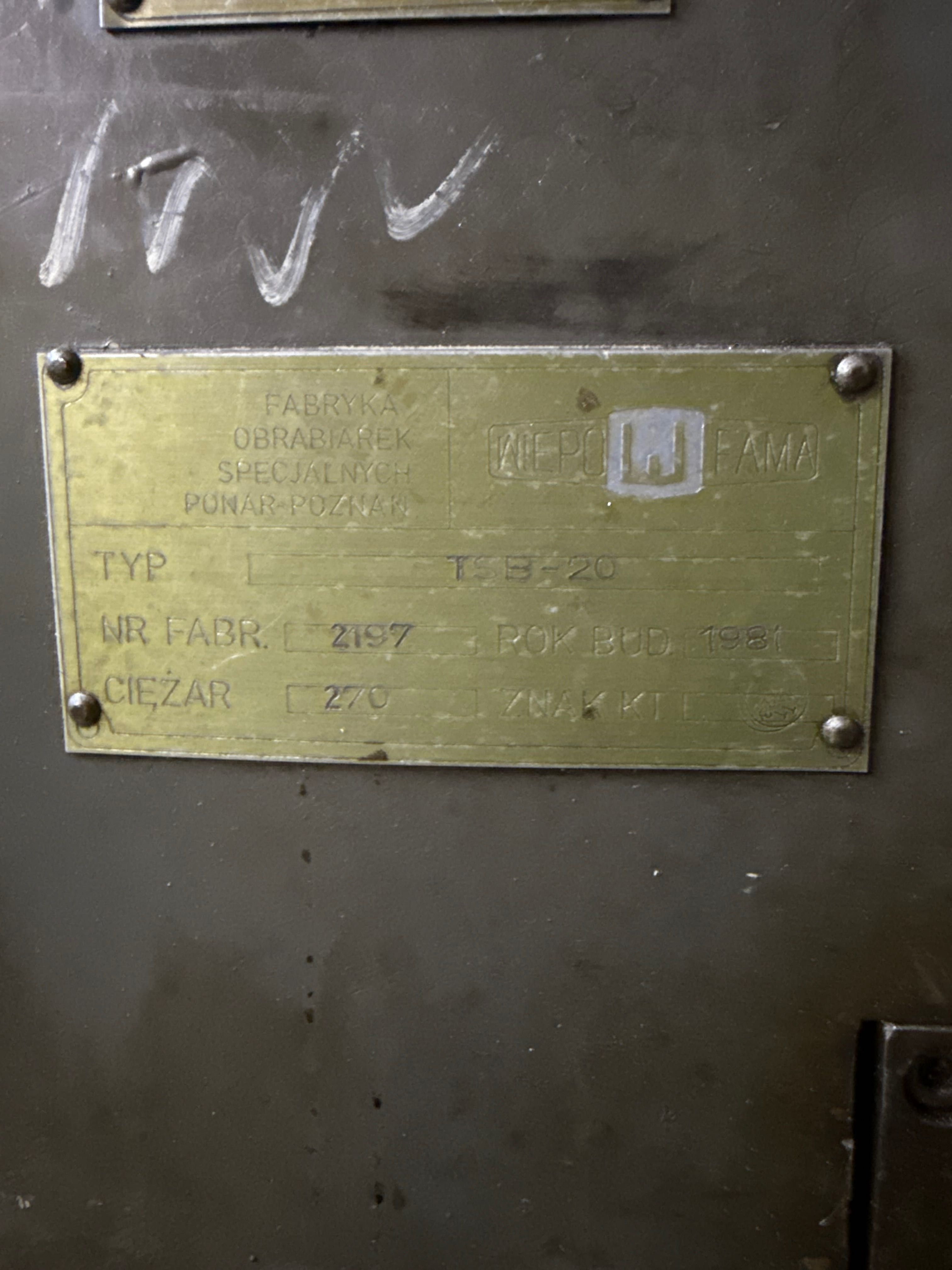 Tokarka TSB-20 Stan bardzo dobry