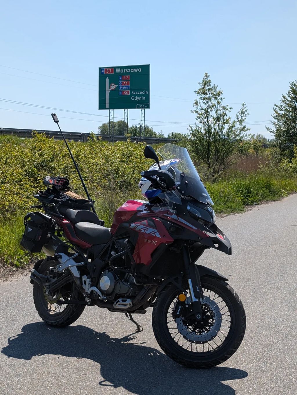 Benelli TRK 502X Benelli TRK 502X - A2 - Z dodatkami
