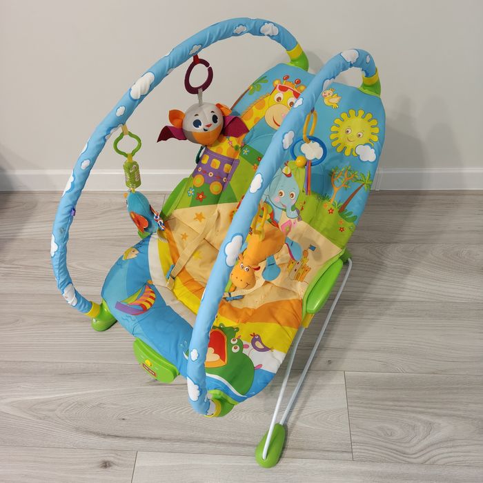 Шезлонг tiny love, гойдалка, качалка для новороджених, крісло-шезлонг