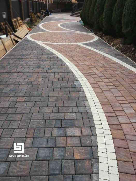 Бруківка від виробника Брук Дизайн. Доставка з вигрузкою