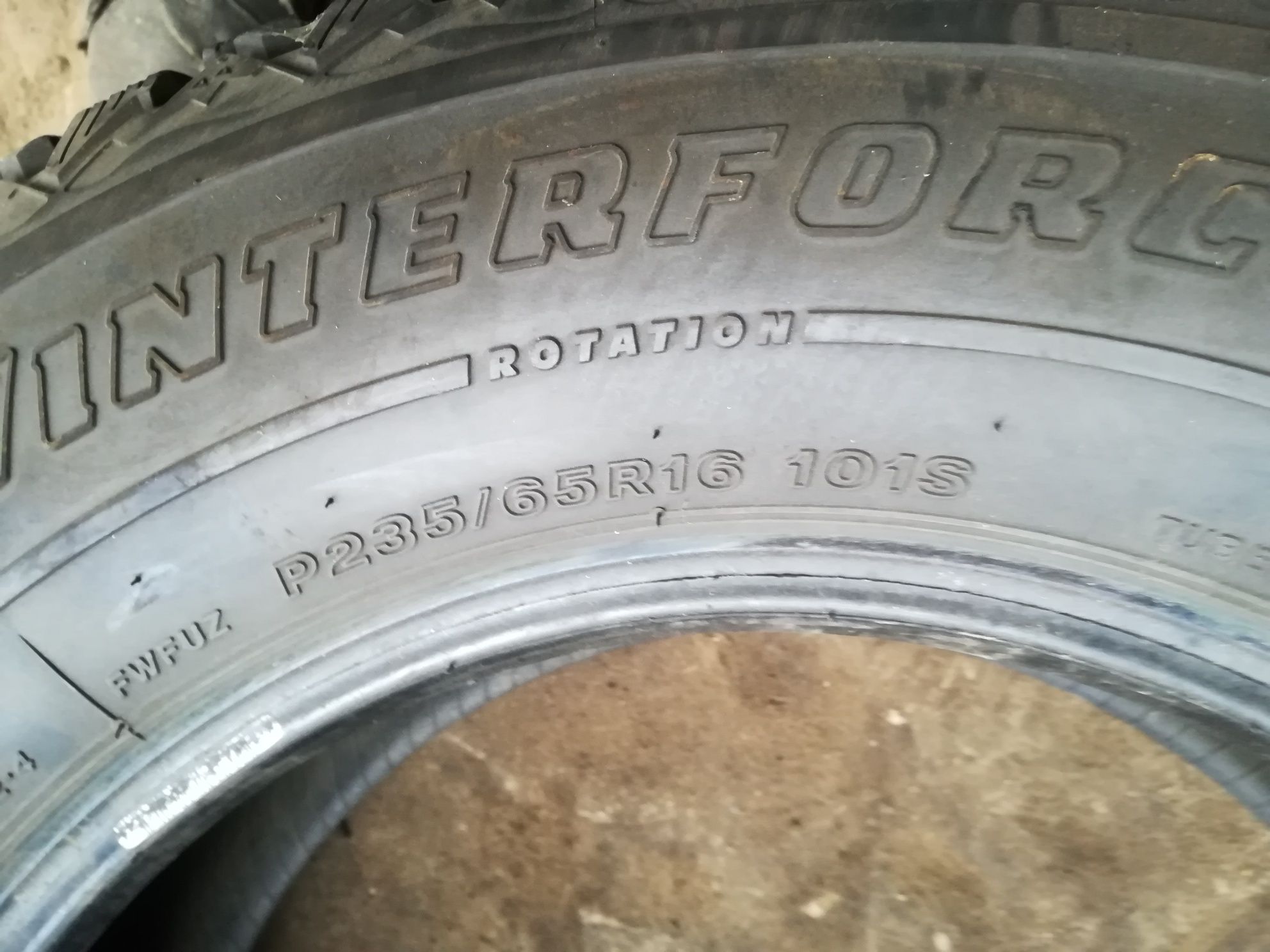 Шина firestone зимняя 235/65/16