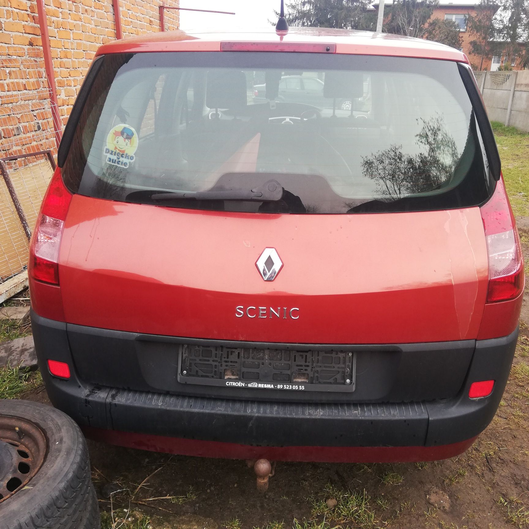 Renault Grand Scenic 2 TEB76 części fotele felgi drzwi lusterka liczni