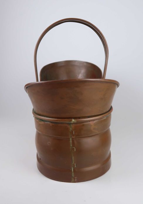 Cesta Floreira em cobre