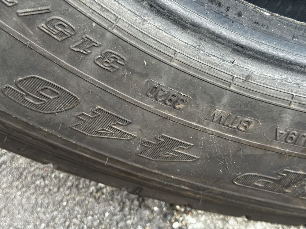 Шина вантажна ведуча 315/70R22,5 Dunlop SP446