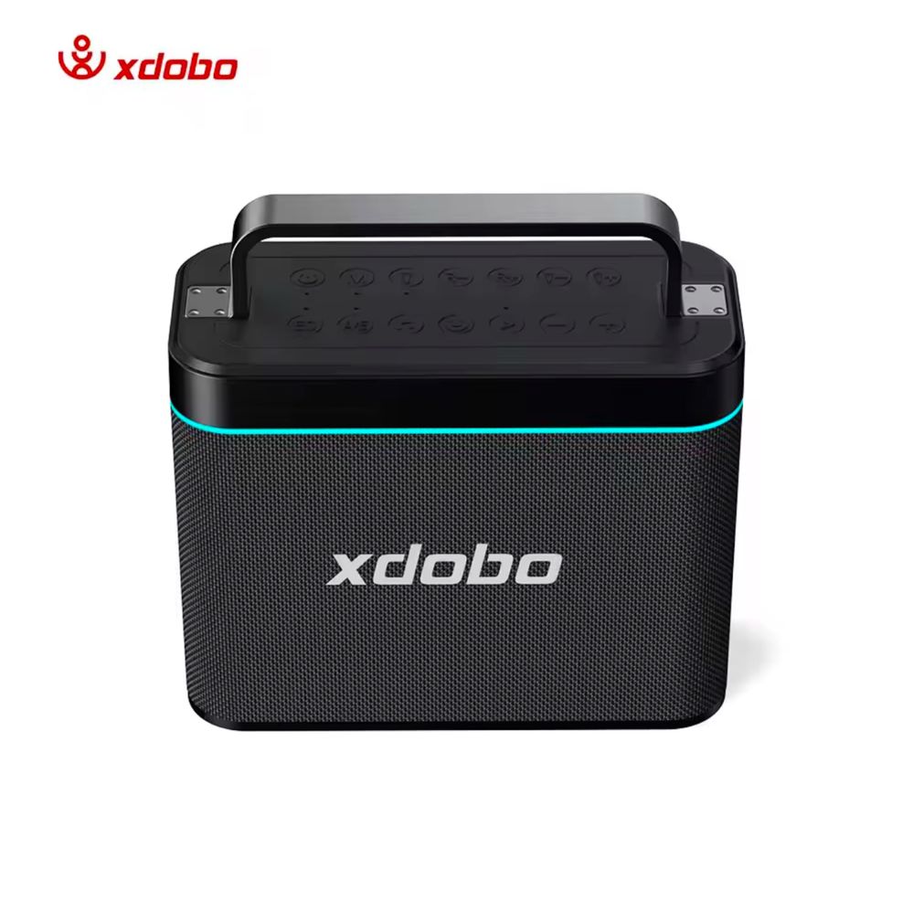Портативна акустика колонка Xdobo Truth 200W BT5.3 +2 мікрофона