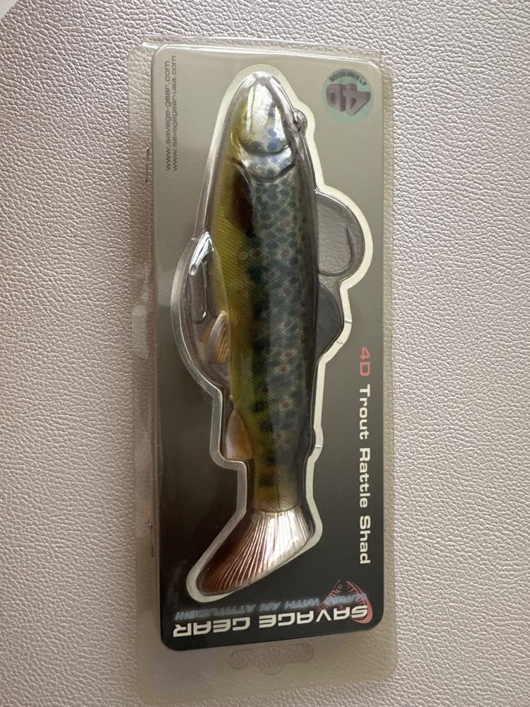 Przynęta Savage Gear 4D Trout Rattle Shad 17cm / 80g