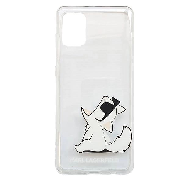 Etui Karl Lagerfeld Choupette Fun na Samsung Galaxy A31 - przezroczyst