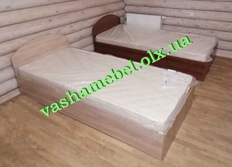 Односпальне Ліжко 90 (Кровать Односпальная)! Є Матраци!