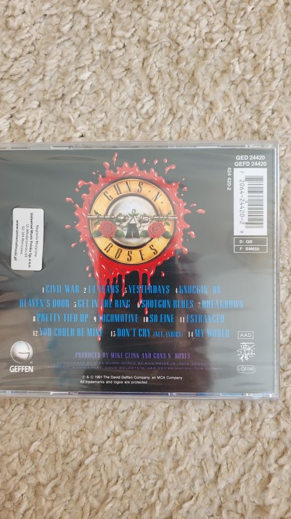 Guns n roses use your illusion CD