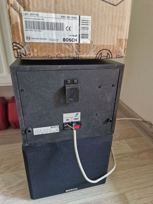 Głośniki Bosch LBC 3931 moc 6W wymiary 12x16x20 cm, zestaw 2 szt