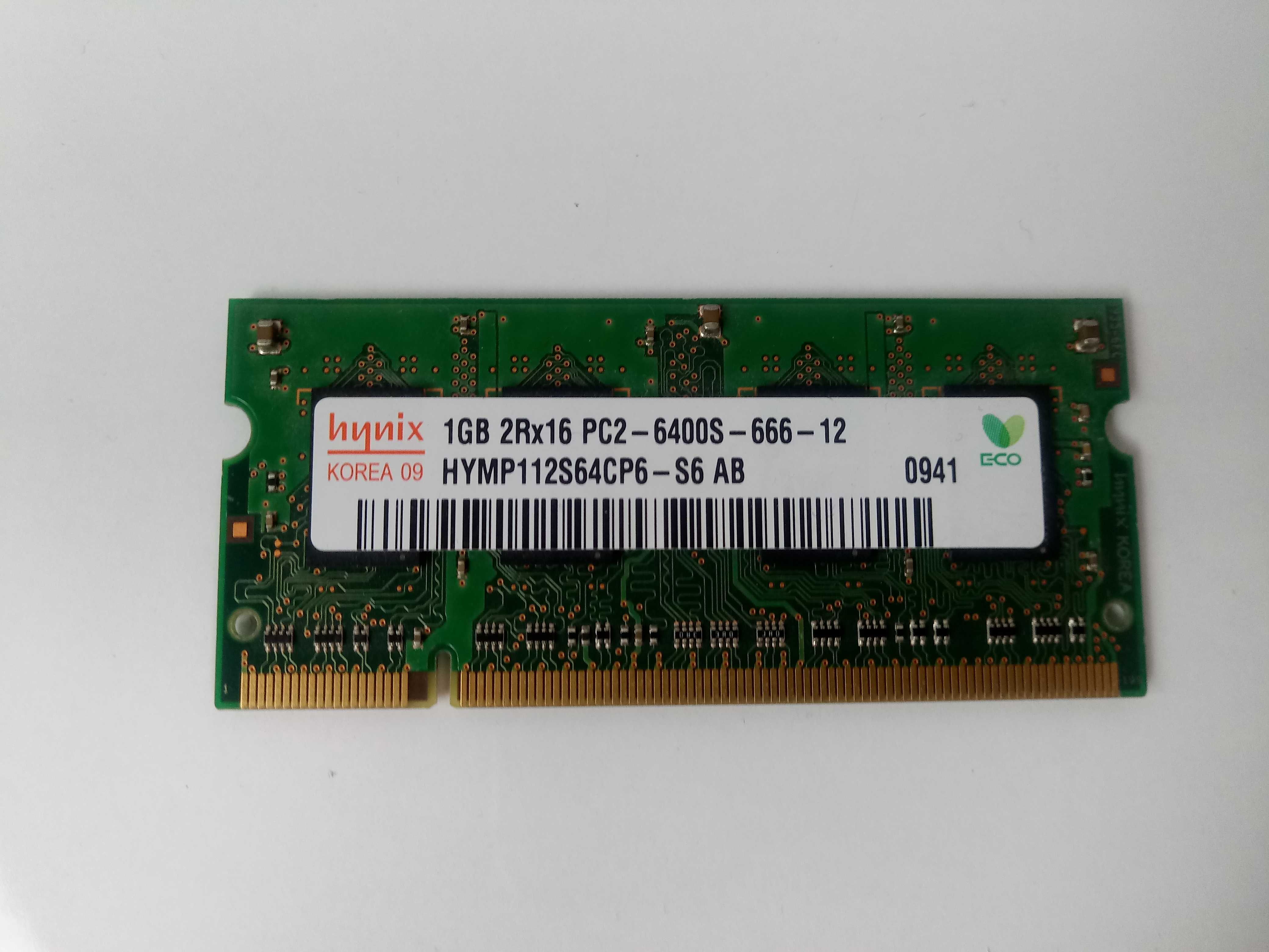 Pamięć Ram 3x1G DDR2 - 3 sztuki