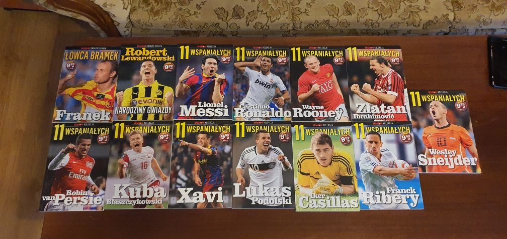 Seria książek Przegląd Sportowy Kolekcja Gwiazdy Futbolu