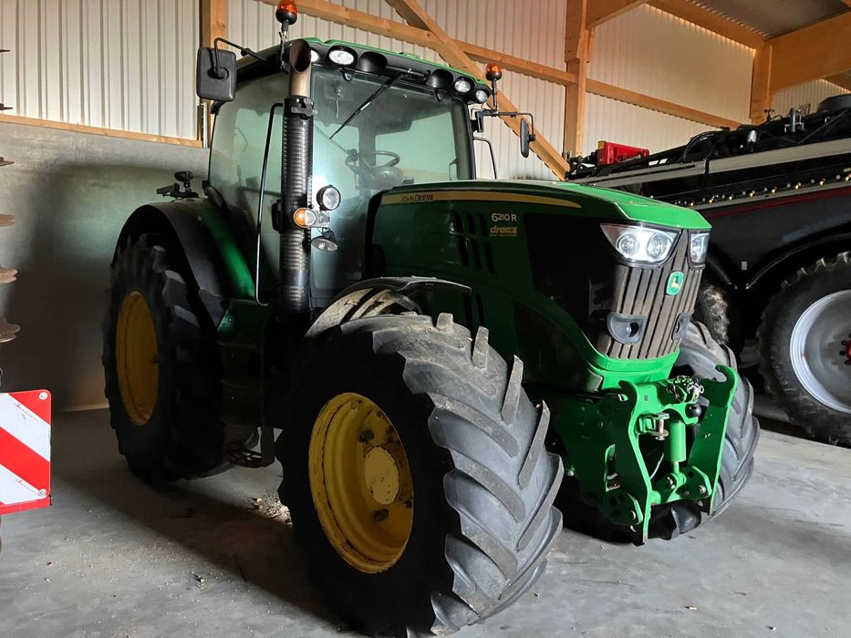 John Deere 6210R Miękka oś tls Pneumatyka