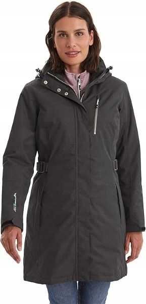 Killtec Alisi Kurtka zimowa parka damska z kapturem r. 40 czarna