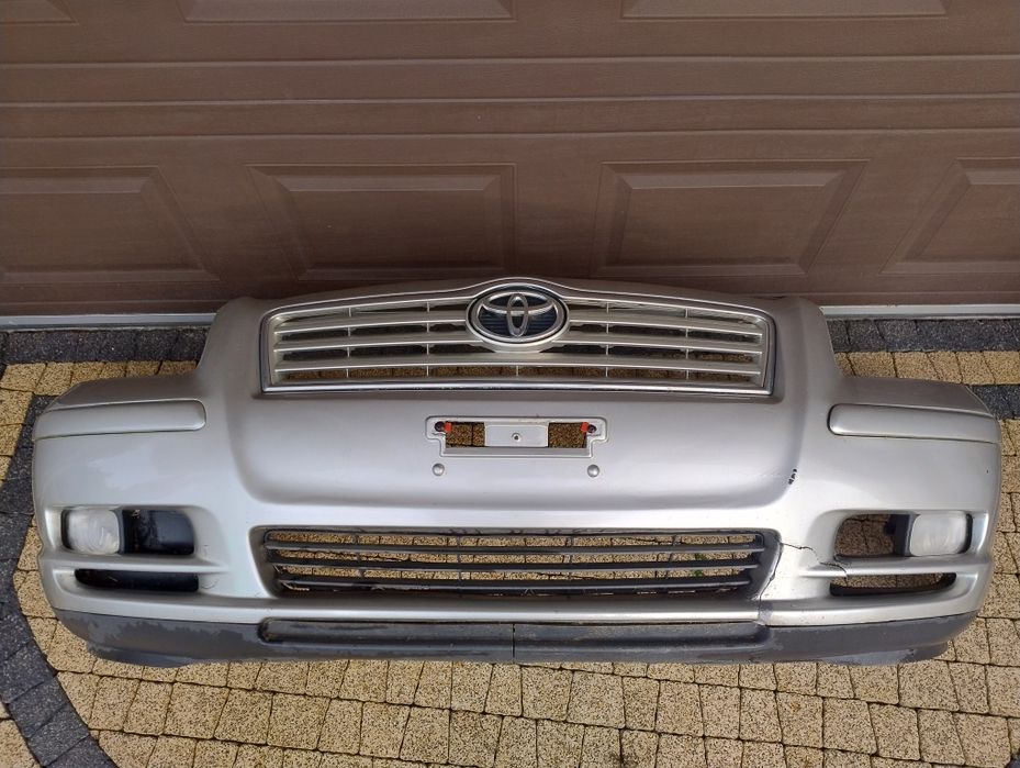 Toyota Avensis t25 zderzak przód kompletny halogeny wysyłka grill