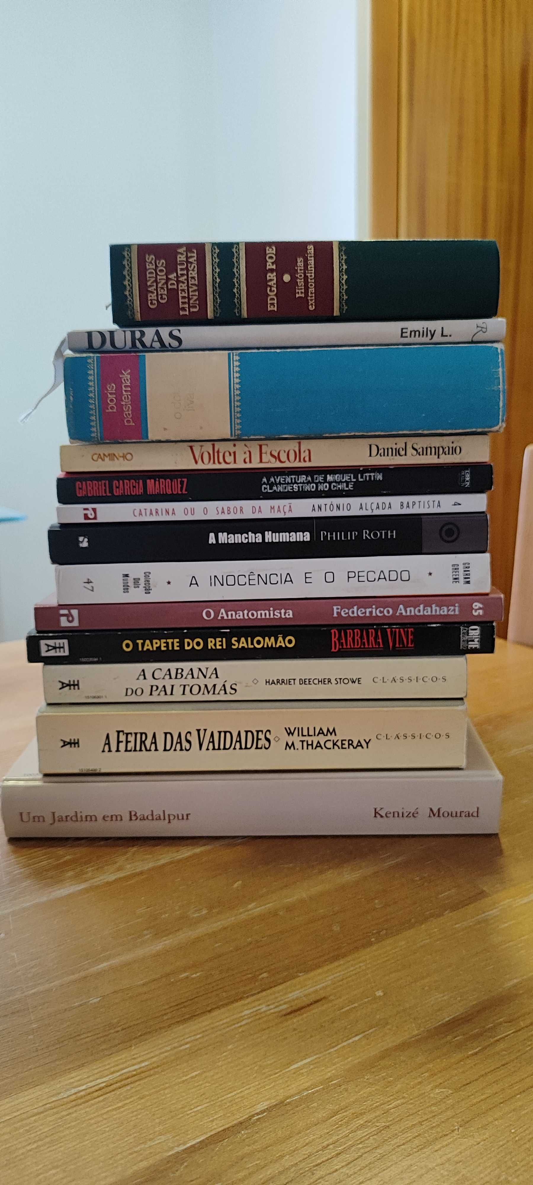 Livros variados e a bom preço