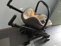 Carrinho bebé Bebecar - Ovo + Cadeira + Protecção