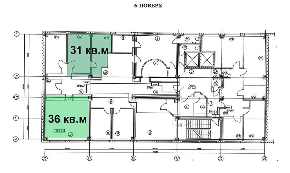 Оренда офісів 36 м² | Бізнес-центр «Приморський», центр Одеси