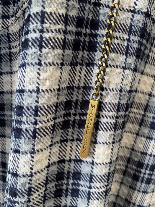 sukienka w kratkę Michael Kors S nowa bez metki