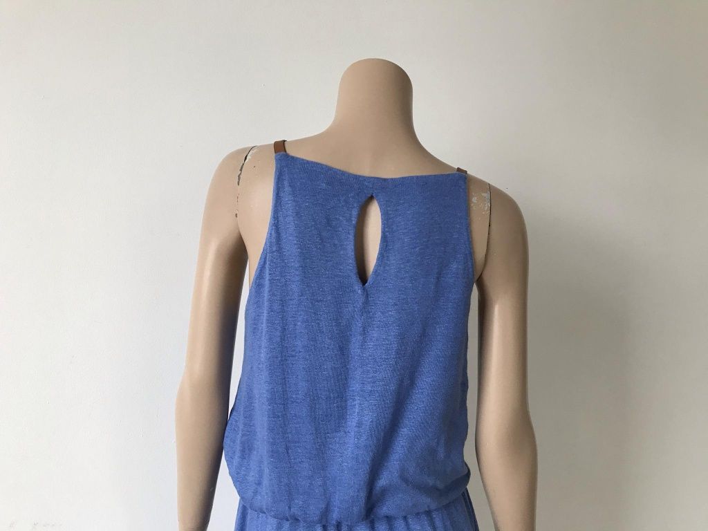 Massimo Dutti sukienka M 100% len