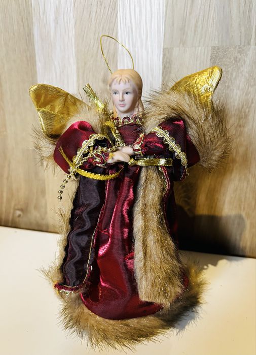 Aniolek na choinkę PRL Vintage