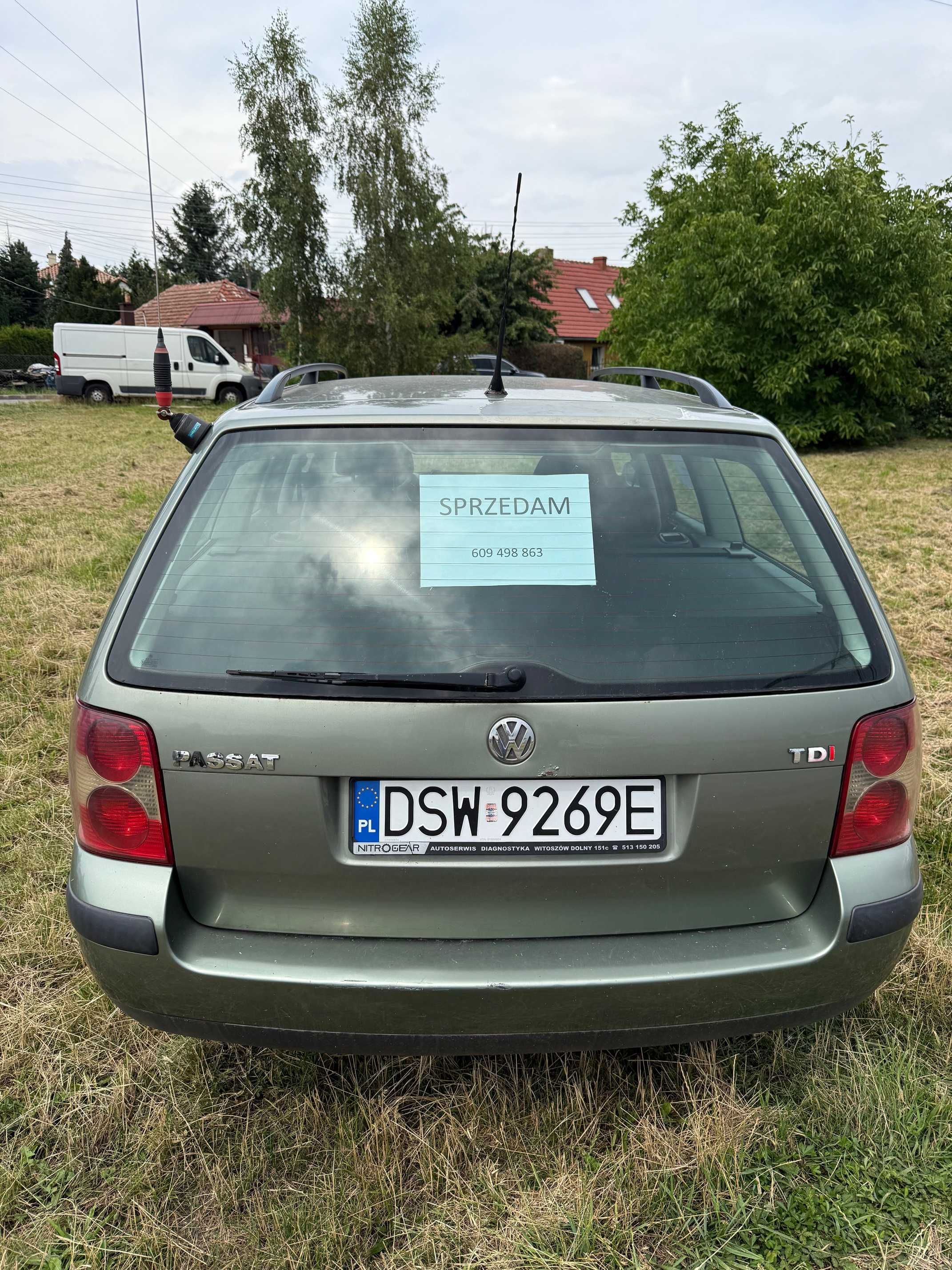 VW Passat B5 FL 2002 r. 1.9 TDI