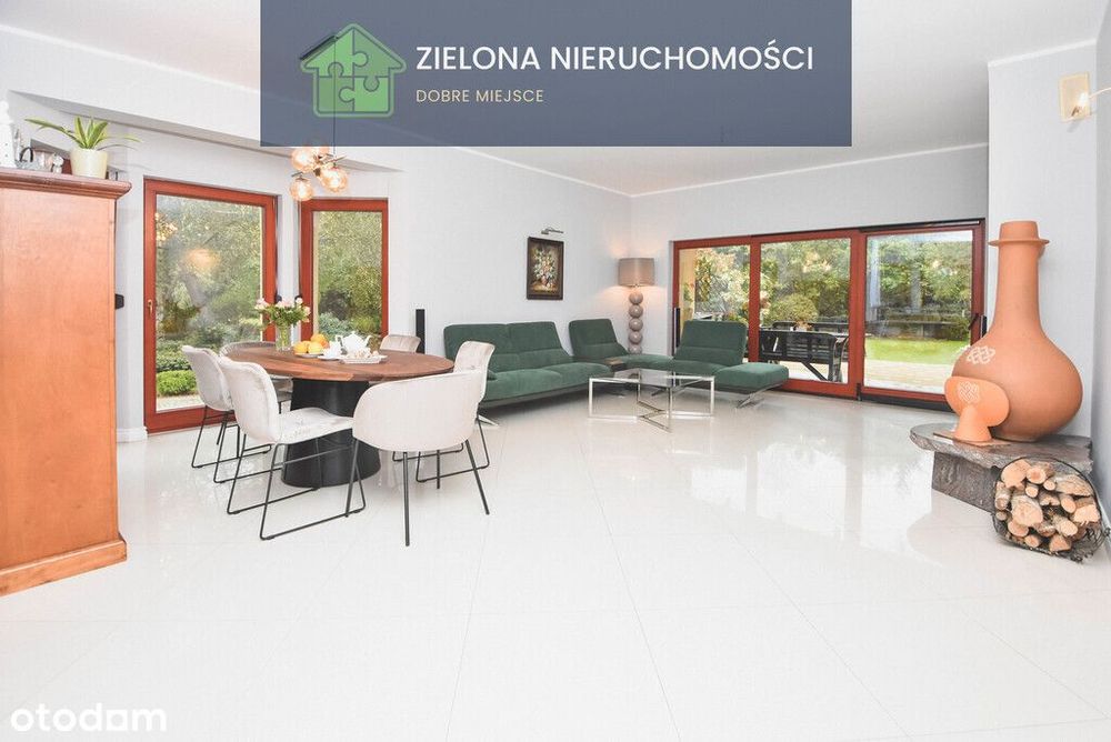 Luksusowy dom na wynajem, duży ogród, sauna