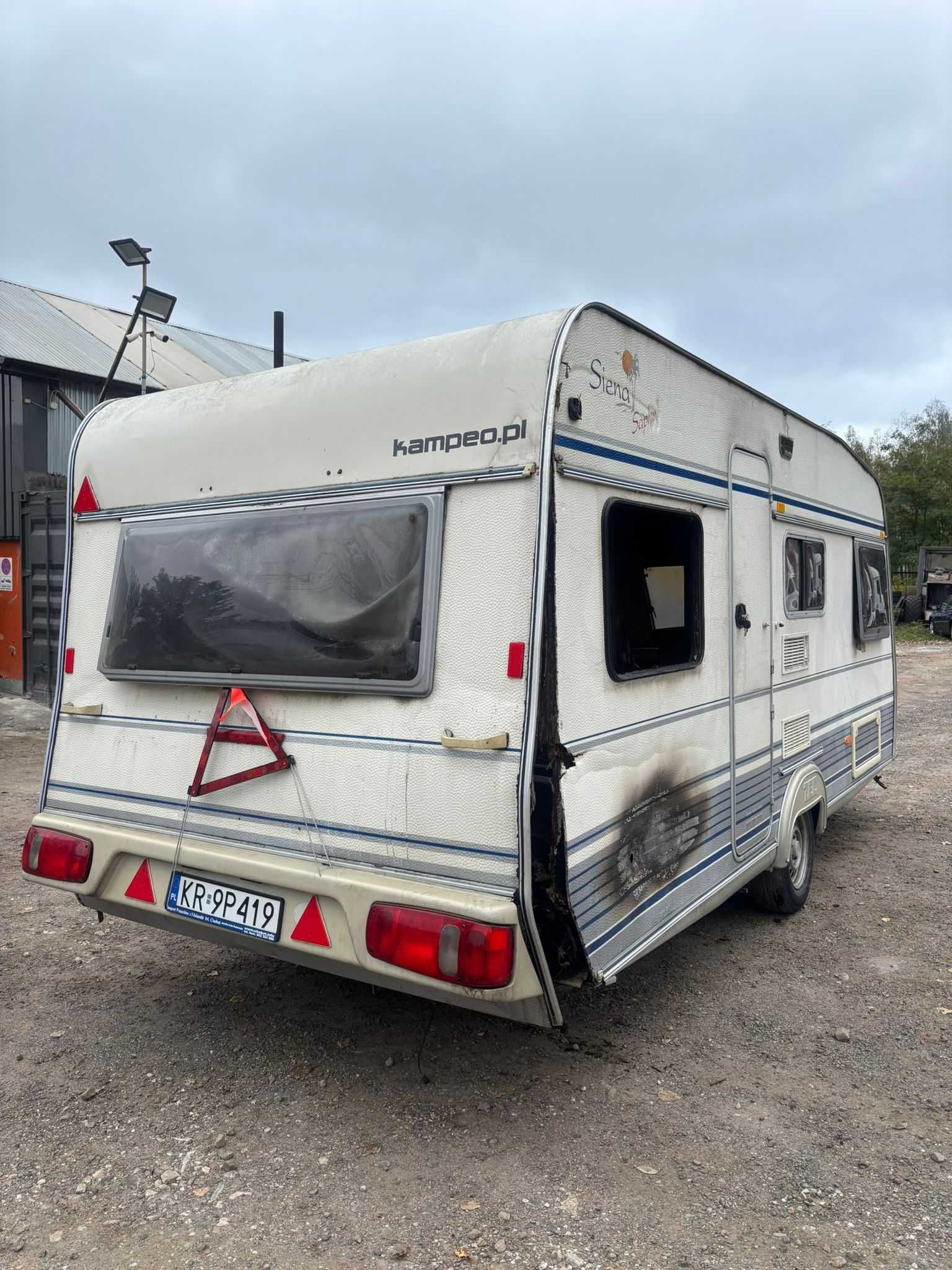 Przyczepa kempingowa TEC 490 MOVER ALKO AKS SIENA SAPHIR 2001 części