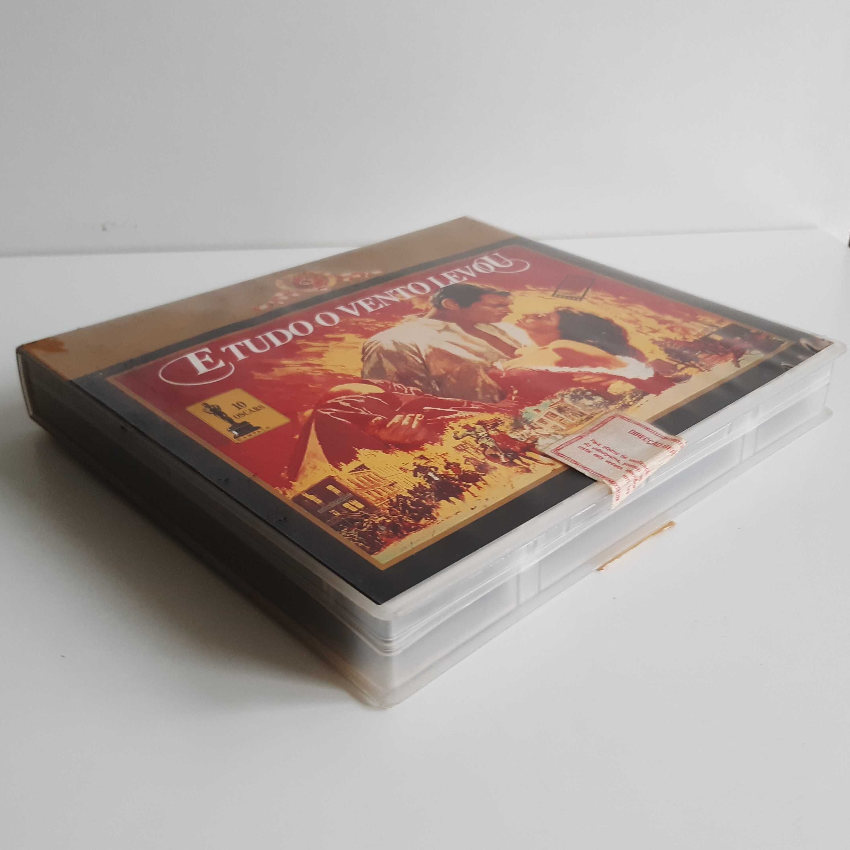 Filme Original VHS - E Tudo O Vento Levou - Cor - Legendas em PT