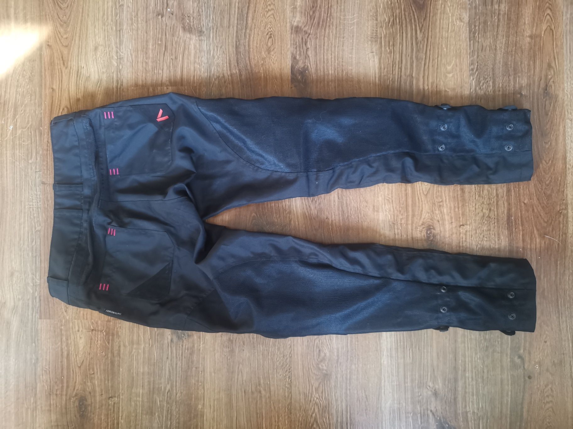 Spodnie motocyklowe Adrenaline MESHTEC 2.0 Black rozmiar S